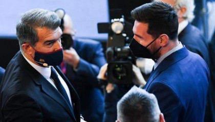 世界杯在线观看-拉波尔塔希望梅西降薪30%续约 将提供终身合同