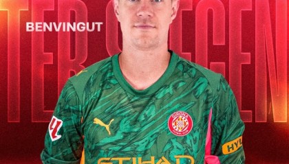 世界杯高清直播-马卡：赫罗纳1号、13号和25号球衣都被占，特狮只能穿空缺的22号